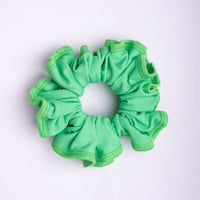 Green Aurora Scrunchie