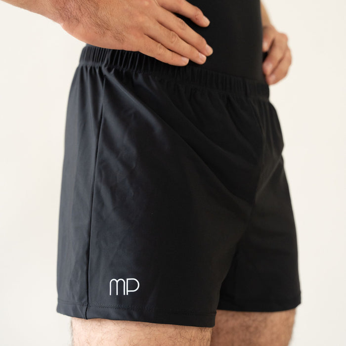 Black Pushup Shorts