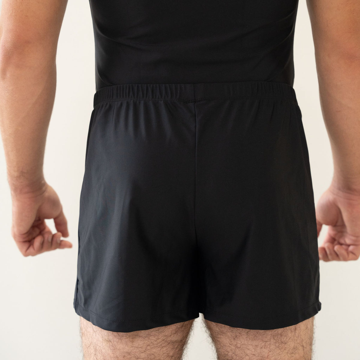 Black Pushup Shorts