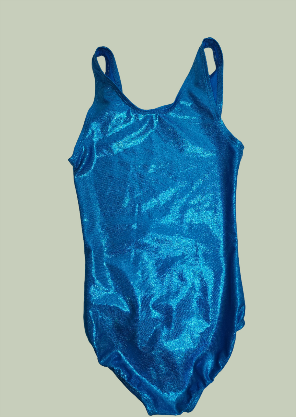 Blue Shine Split Leotard