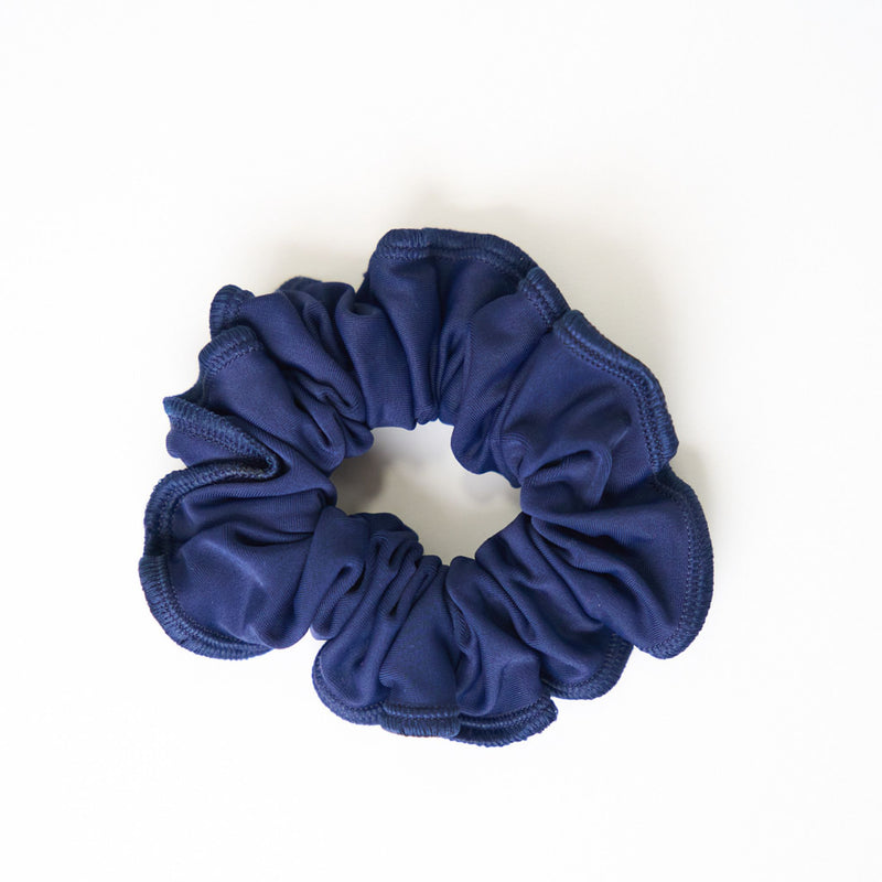 Scrunchie Azul Escuro