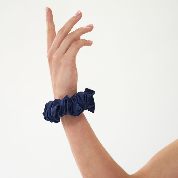 Dark Blue Scrunchie