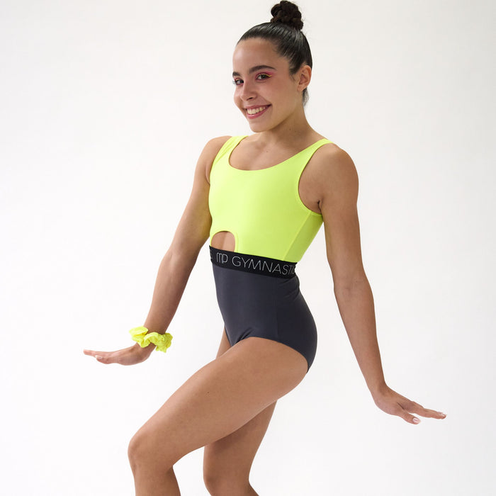 Fluo Yellow Bold Leotard