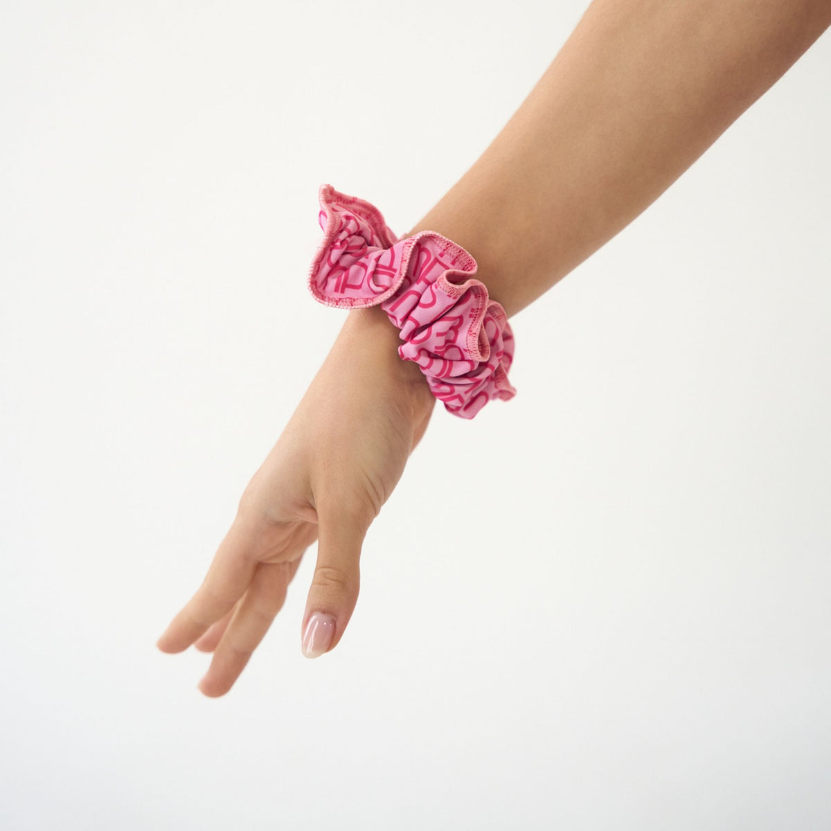 Pink Cool Scrunchie