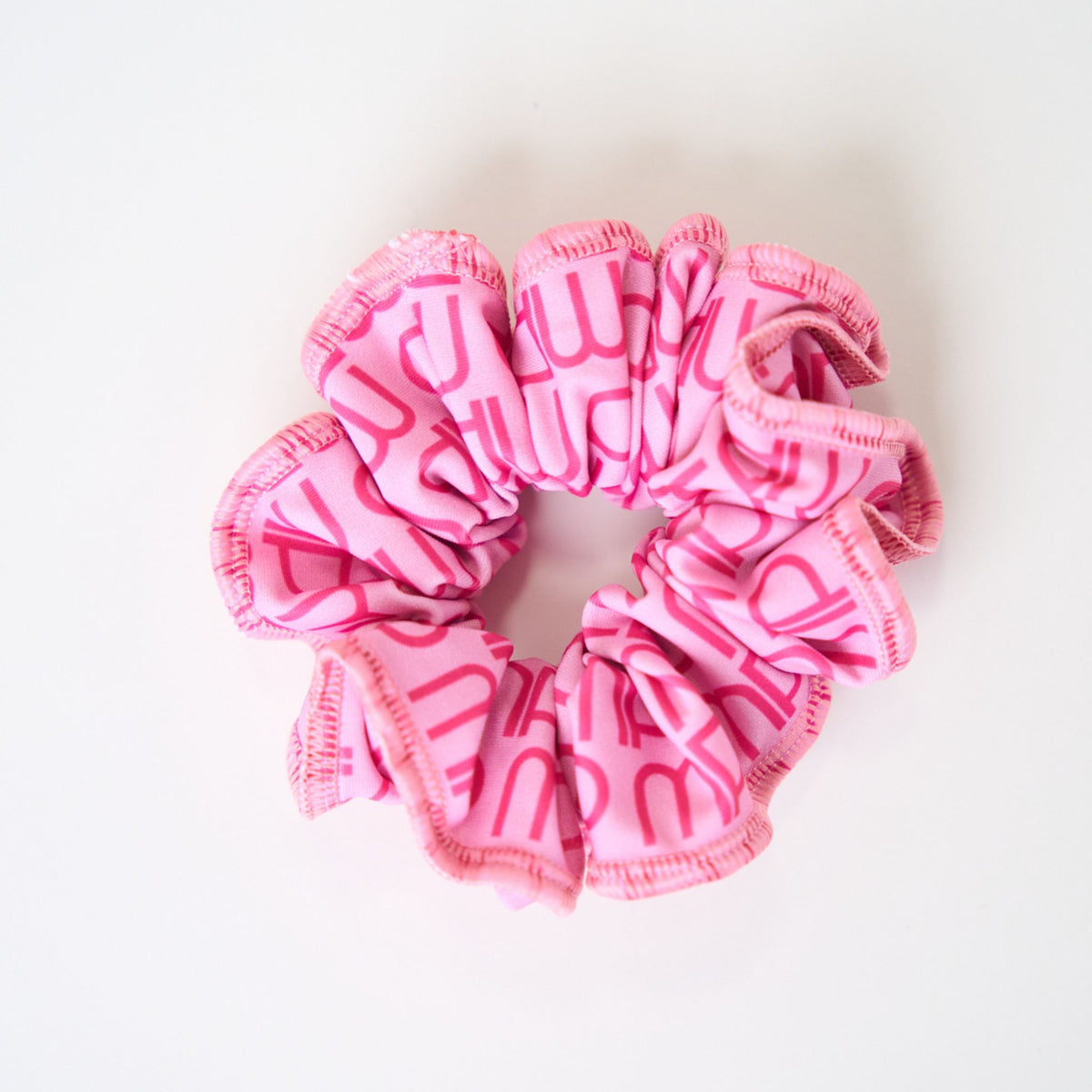 Pink Cool Scrunchie