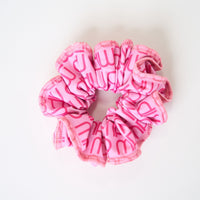 Pink Cool Scrunchie