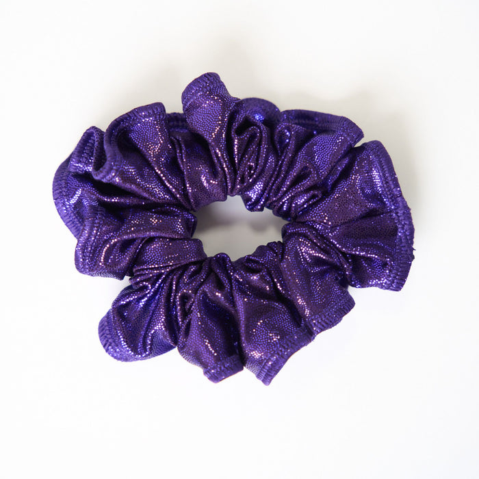 Scrunchie Roxo Brilhante