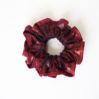 Scrunchie Vermelho Brilhante