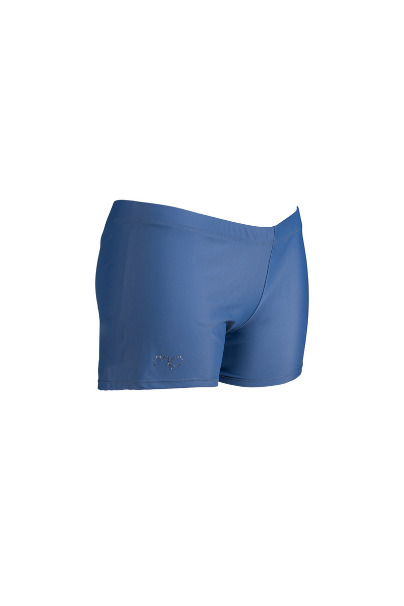 Water Grey Twist Shorts - MP Gymnastics