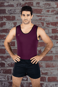 Bordeaux Aerial Leotard - MP Gymnastics